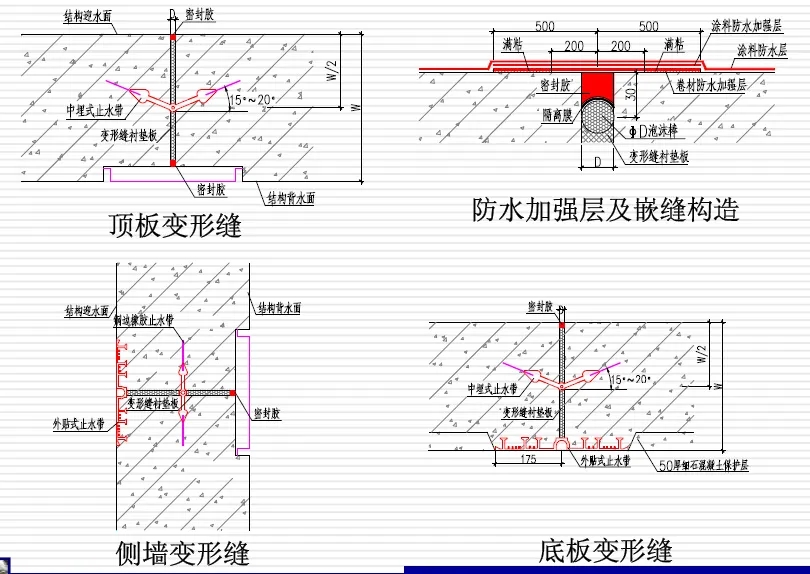 阳明变形缝防水